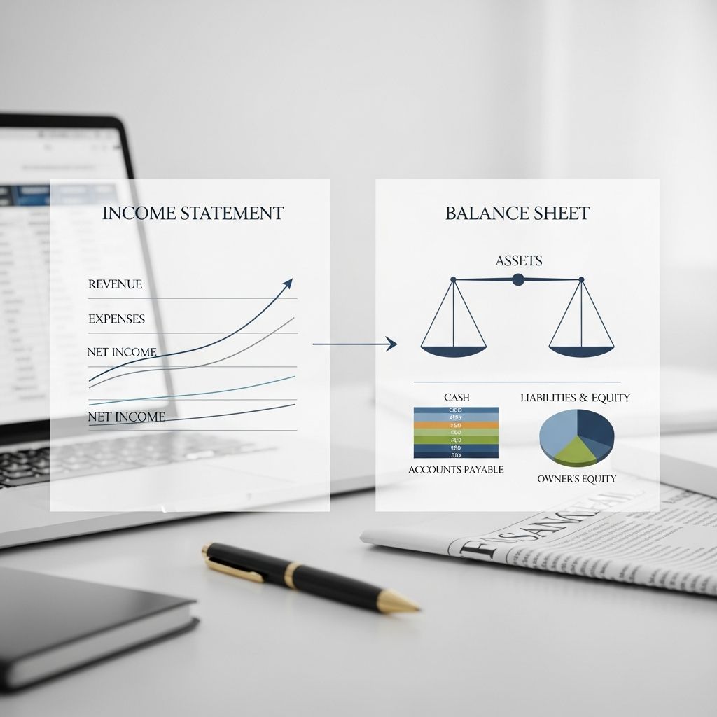 Income Statement vs Balance Sheet: Essential Guide Master the differences between income statements and balance sheets to drive smarter business decisions and financial health.