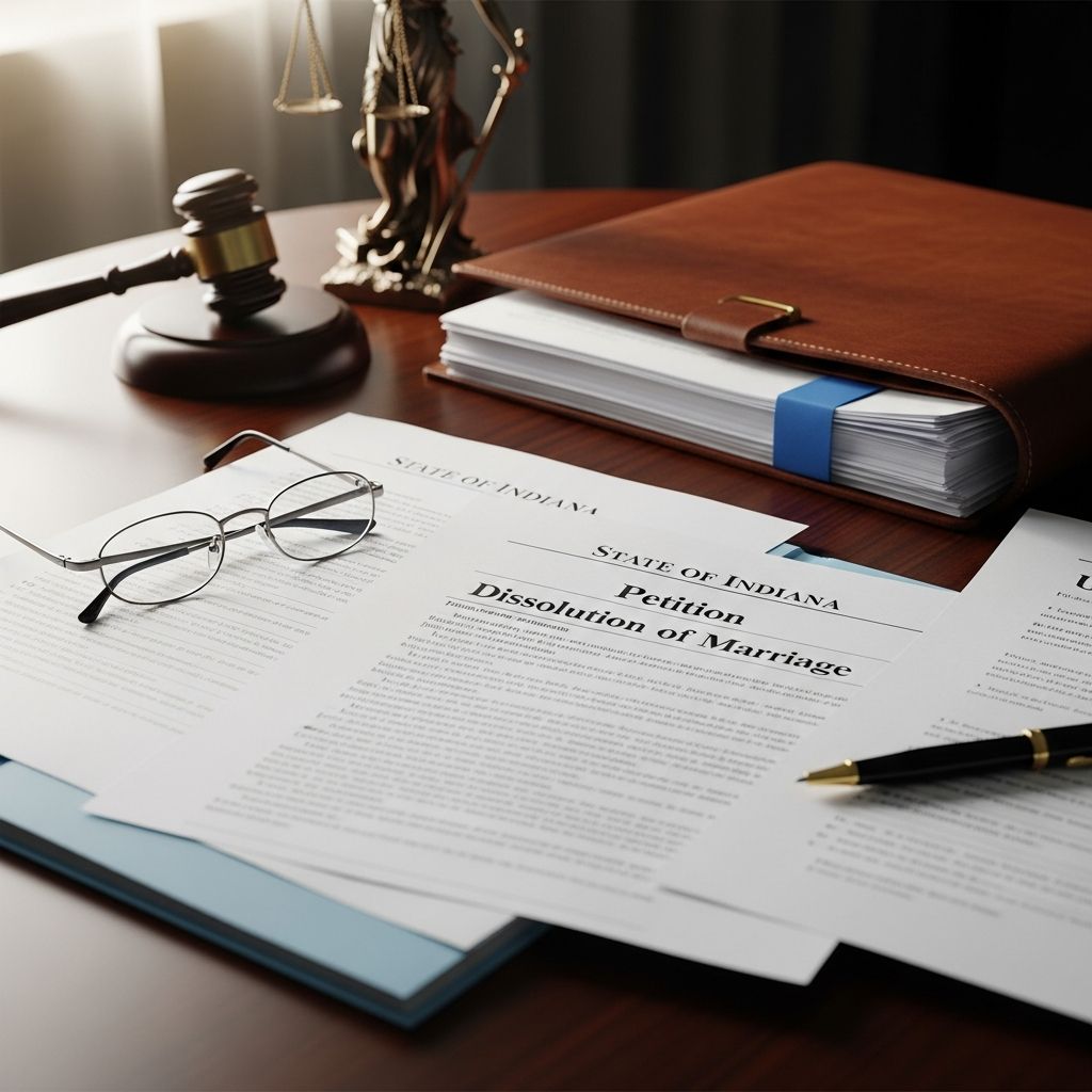 Master the step-by-step process for filing divorce in Indiana, from residency rules to asset division and finalization strategies.