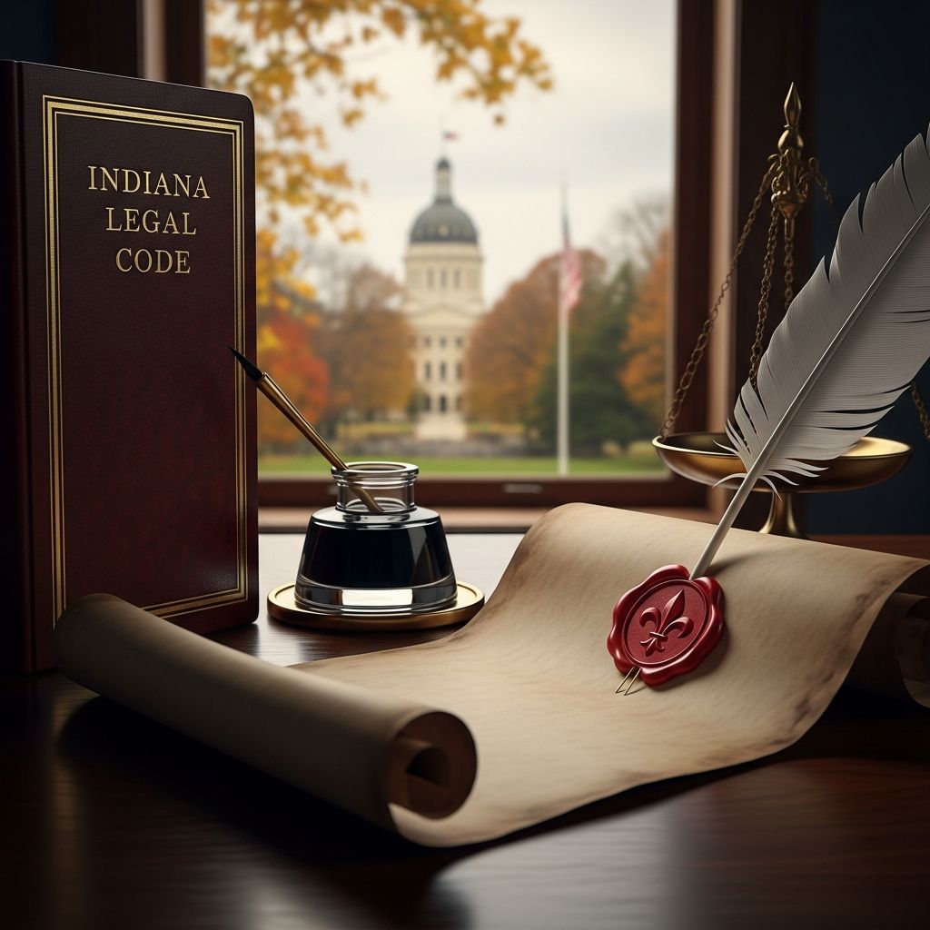 Comprehensive guide to creating a valid last will and testament in Indiana, covering requirements, steps, and probate essentials for secure estate planning.