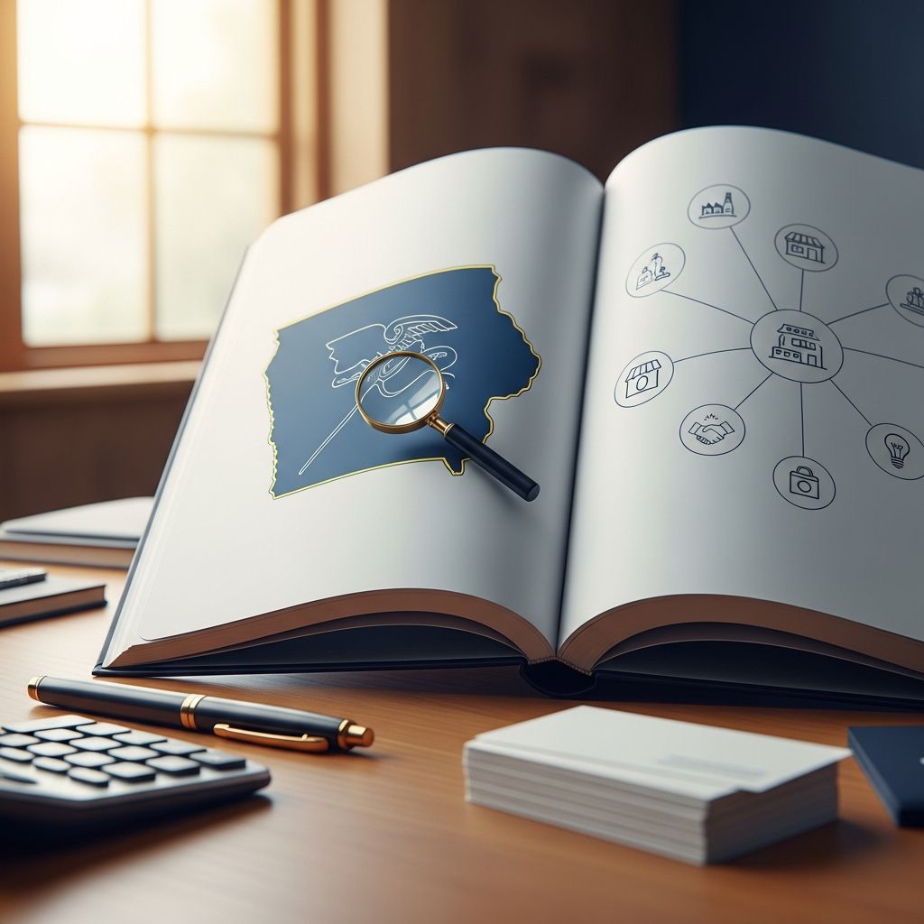 Master Iowa business licensing: Navigate state, local, and industry requirements with our comprehensive step-by-step guide.