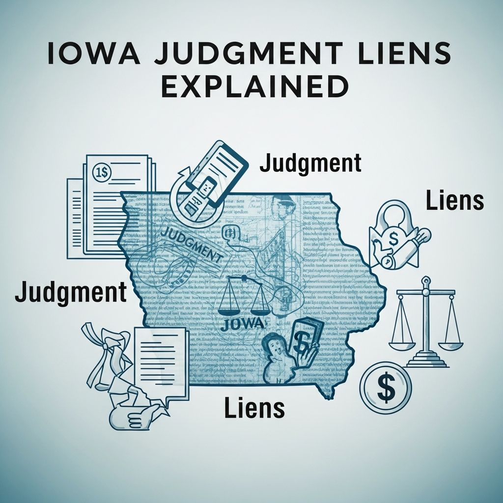 Master the essentials of judgment liens in Iowa: from creation and enforcement to exemptions and renewal strategies for creditors.
