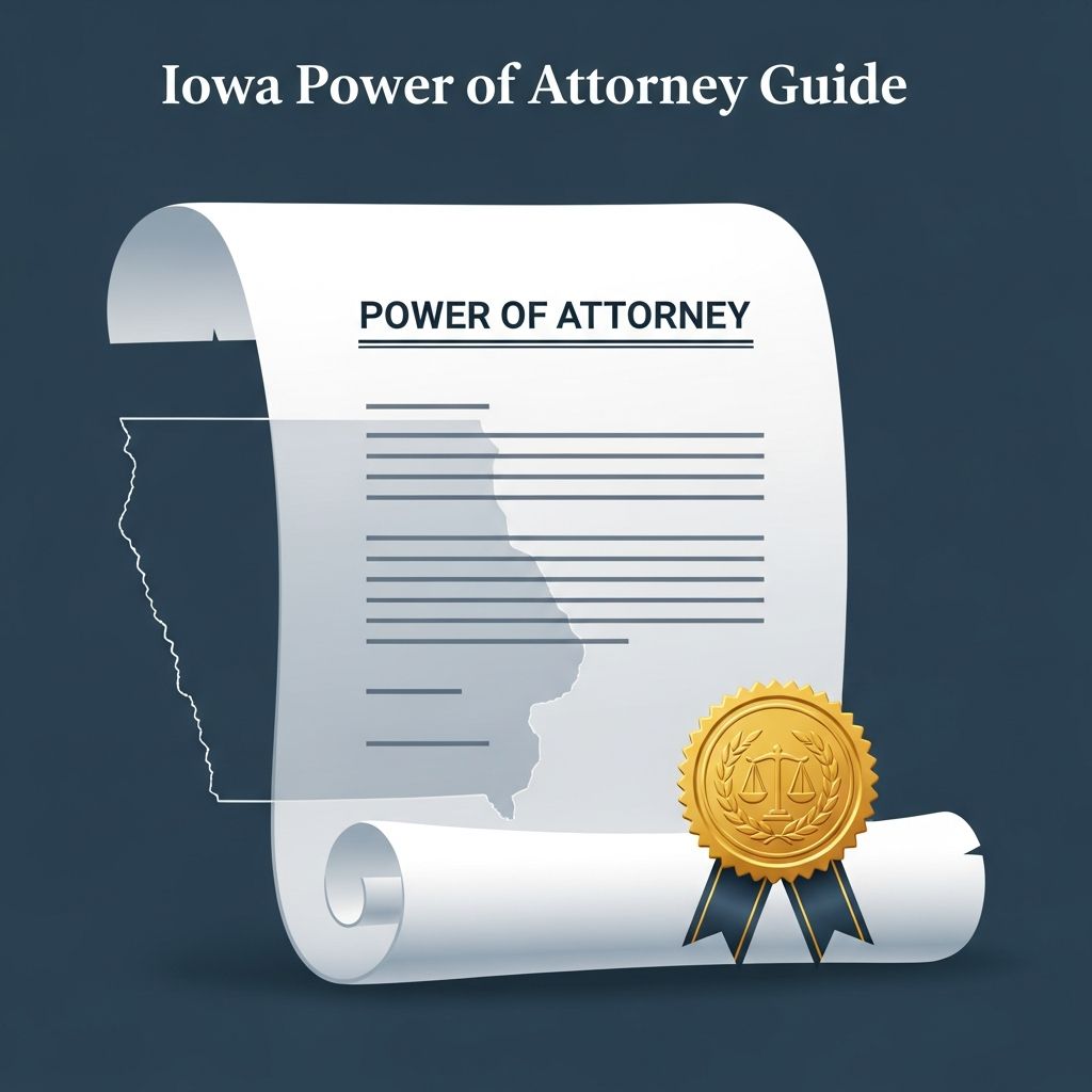 Comprehensive guide to creating, using, and managing powers of attorney under Iowa law for effective financial and personal planning.