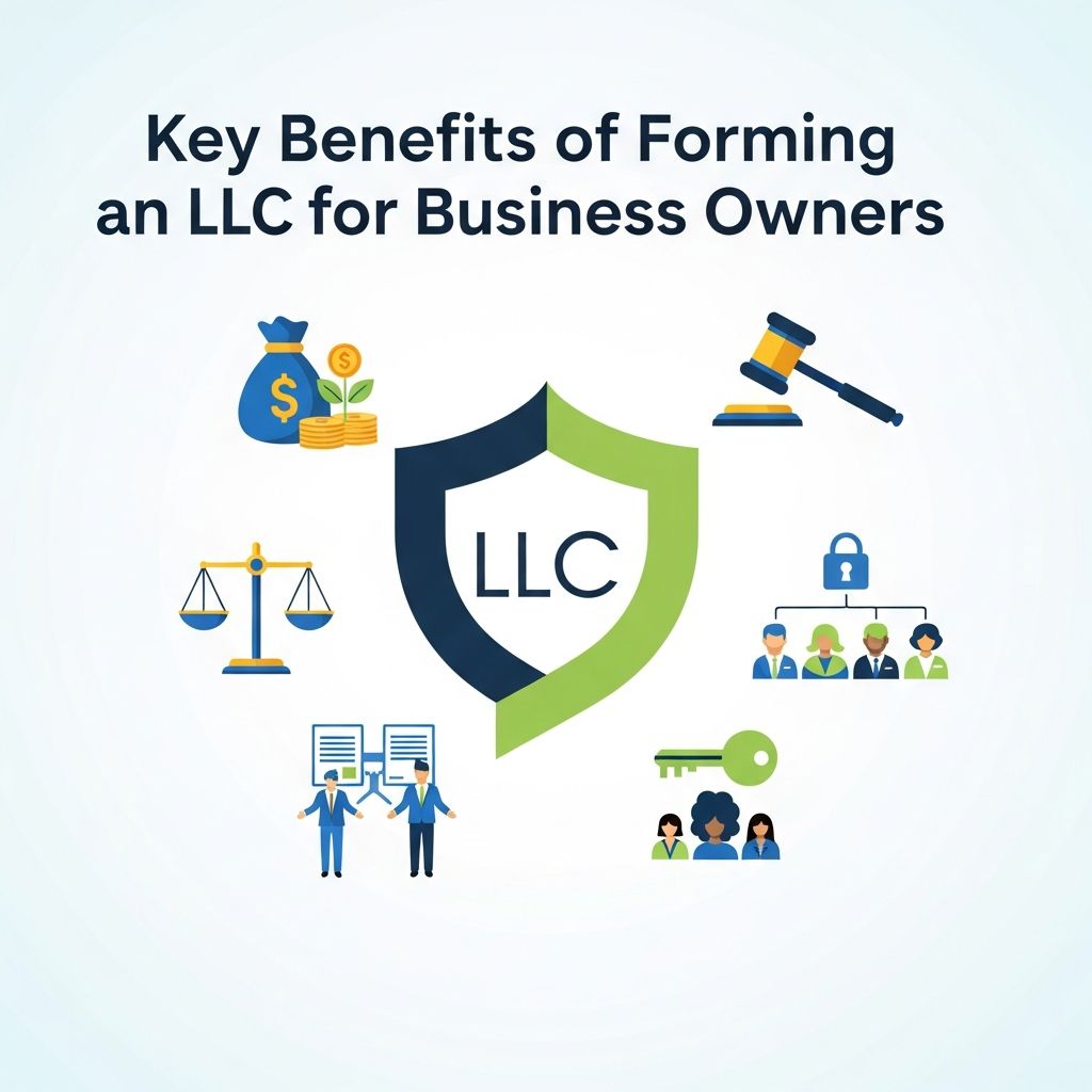 Discover the top advantages of LLCs, from asset protection and tax savings to flexible operations that fuel small business success in 2026.