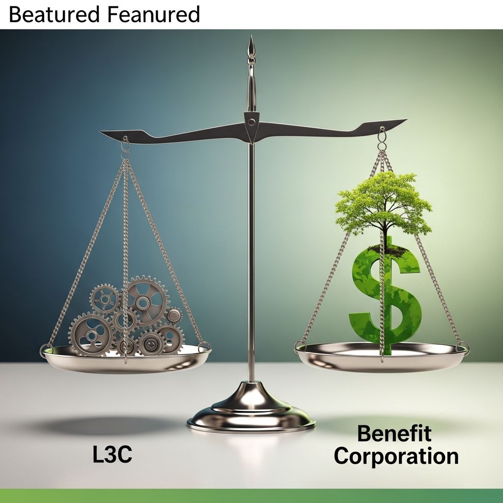 Understand the key differences between L3Cs and benefit corporations for your social enterprise.