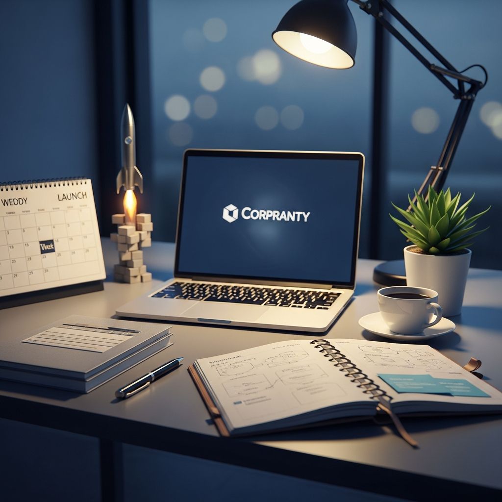 Master the foundational steps to get your corporation legally operational in the first week of a streamlined 6-week launch plan.