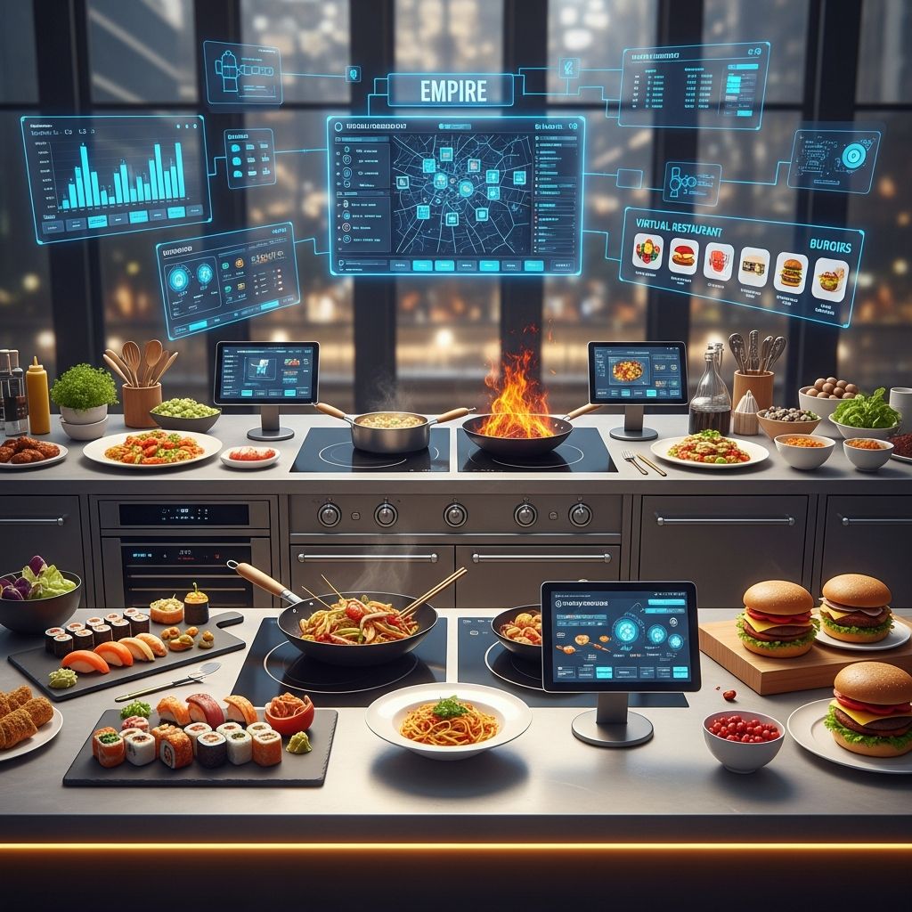 Unlock the secrets to building a profitable delivery-only food business with low overhead and high scalability.