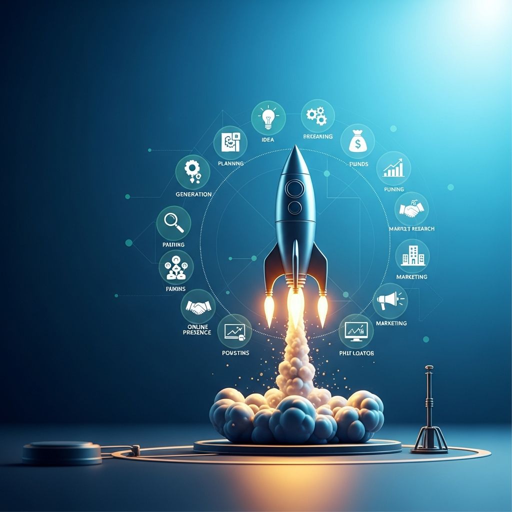Master the 12 critical steps to transform your business idea into a thriving enterprise with proven strategies and expert guidance.