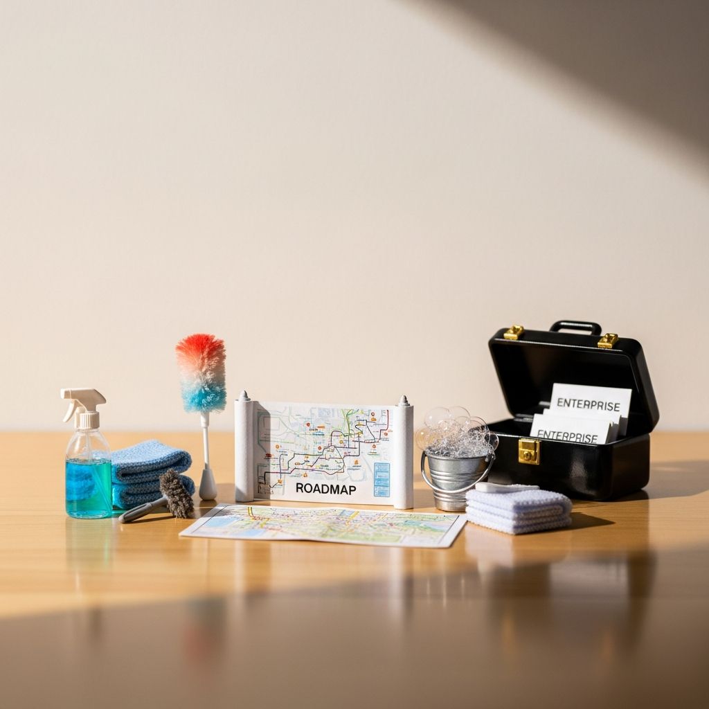 Master the essential steps to establish and grow a profitable cleaning business from the ground up.