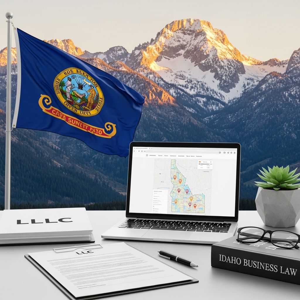 Master the process of forming your Idaho LLC with our detailed step-by-step instructions, fees, and essential tips for success.