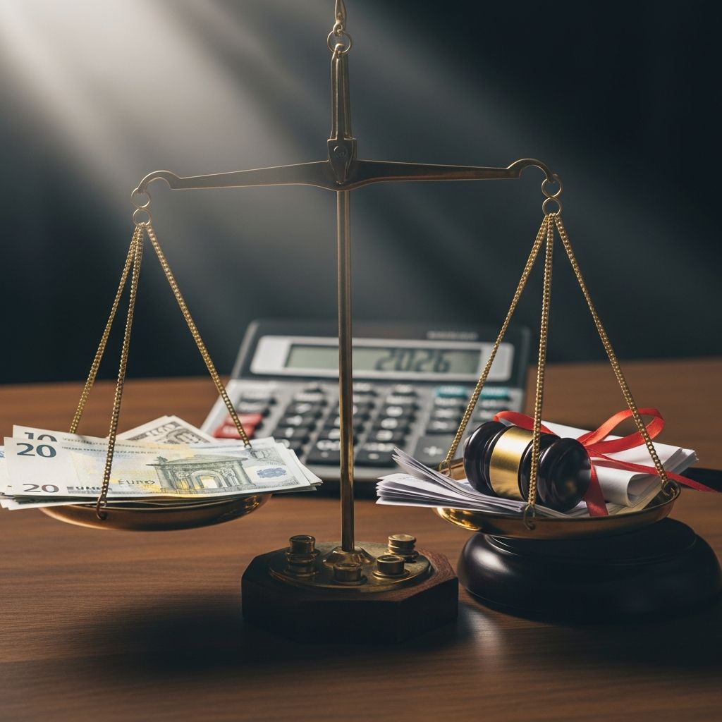 Uncover the real costs of hiring a lawyer in 2026, from hourly rates to flat fees and key factors influencing your legal bill.