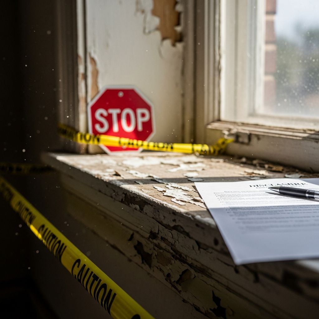 Master federal rules on disclosing lead-based paint hazards in pre-1978 homes to protect buyers, renters, and avoid legal pitfalls.