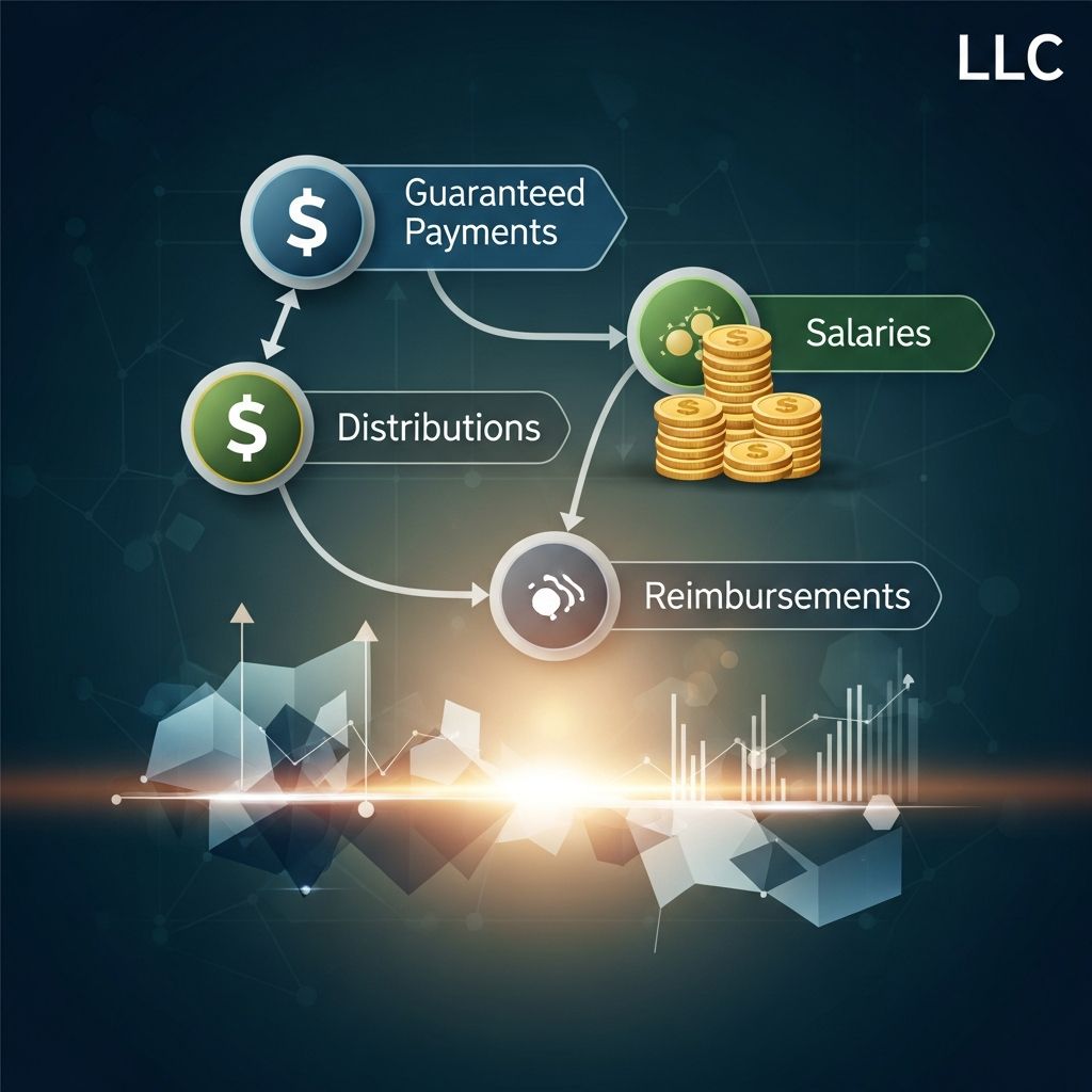 Master LLC member compensation: guaranteed payments, tax implications, and strategic planning.