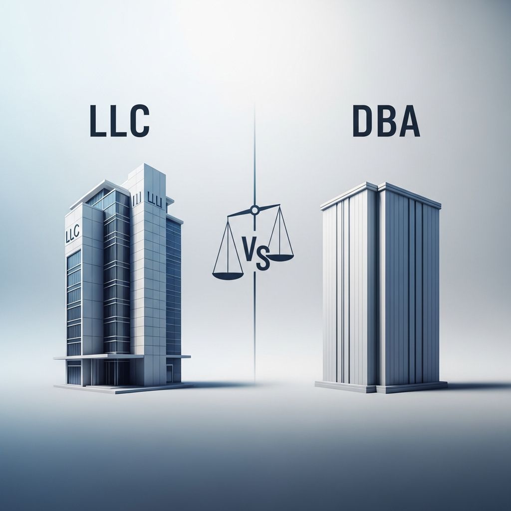 Understand key differences between LLC and DBA to protect your business and personal assets effectively.