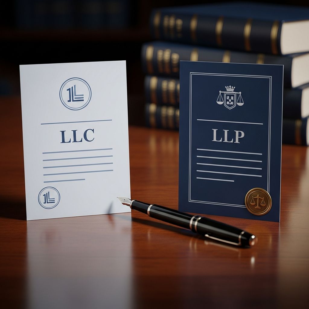 Understand key differences between LLC and LLP structures for optimal business setup.