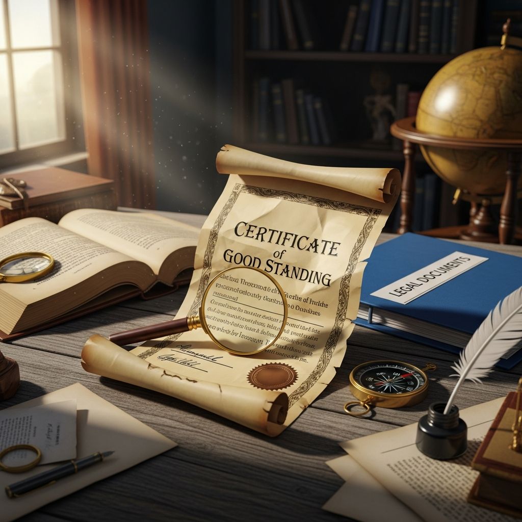 Discover practical steps to replace a lost certificate of good standing and maintain business compliance without delays.