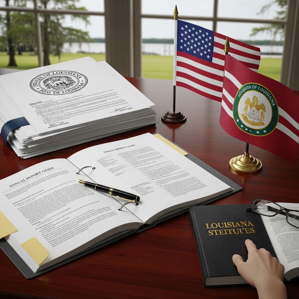 Master the Louisiana annual report process: deadlines, fees, steps, and compliance tips for LLCs and corporations to stay in good standing.