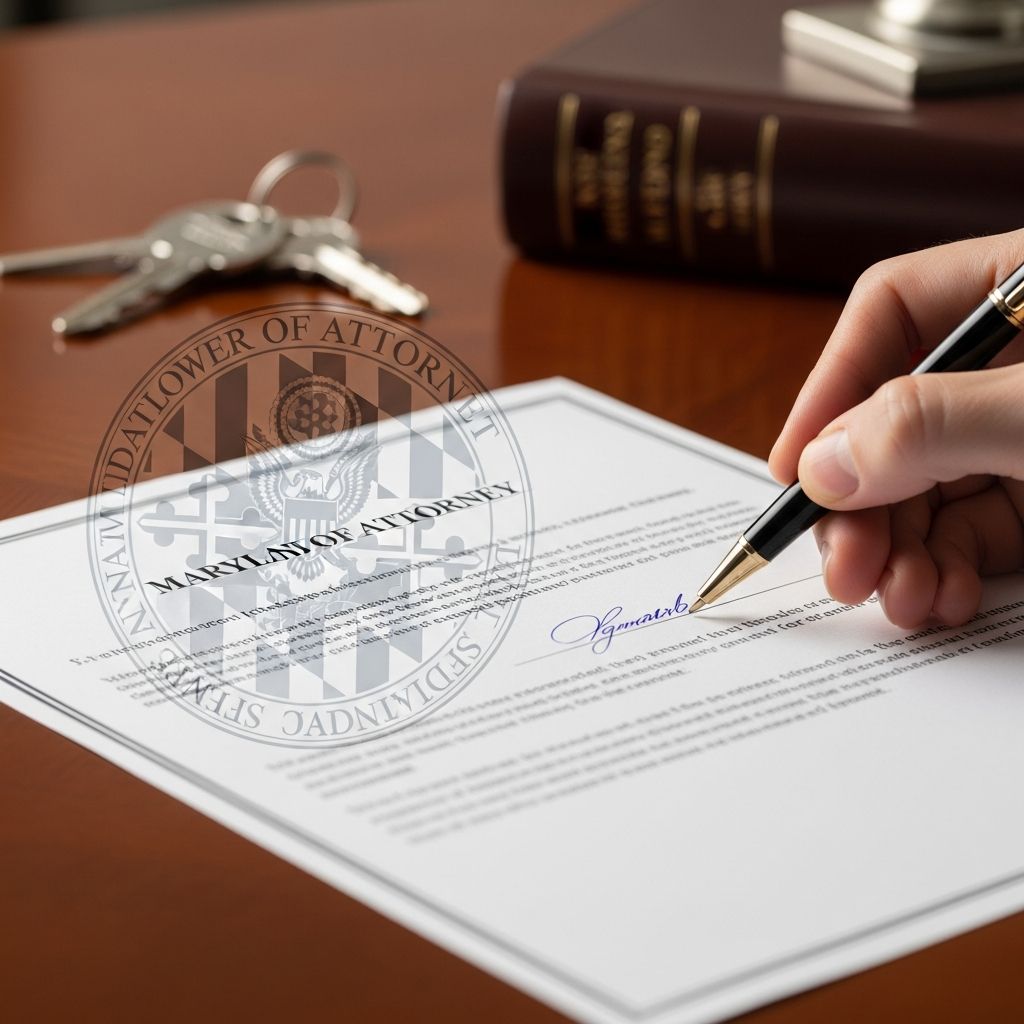 Comprehensive guide to Maryland's power of attorney laws, requirements, agent duties, and 2023 updates for effective planning.
