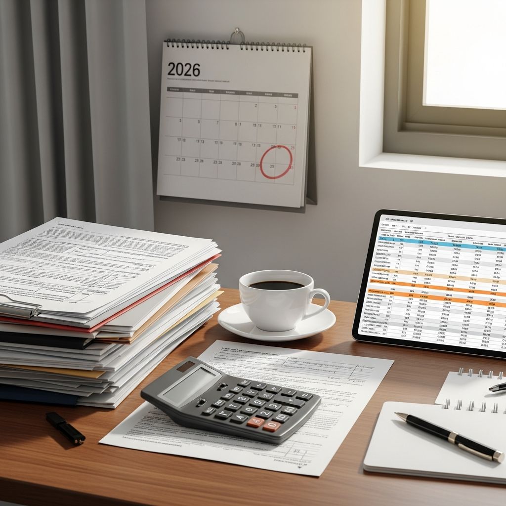 Streamline your financial records and tax documents for a stress-free 2026 filing season with proven organization strategies.
