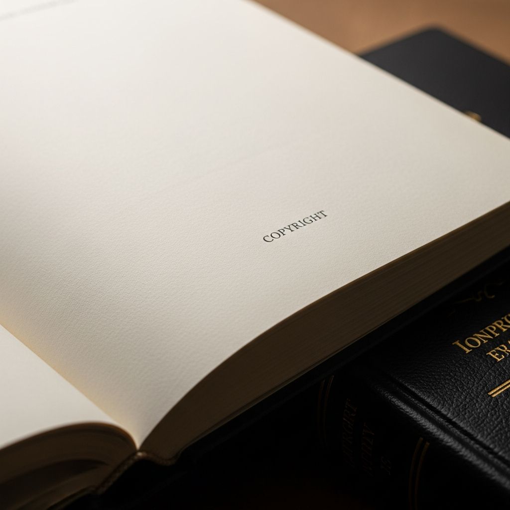 Essential guide to crafting a professional copyright page that protects your book and boosts credibility for authors.