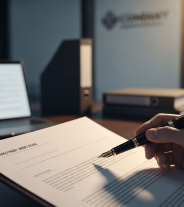 Essential guide to crafting and requesting employment verification letters for seamless job transitions, loans, and rentals.