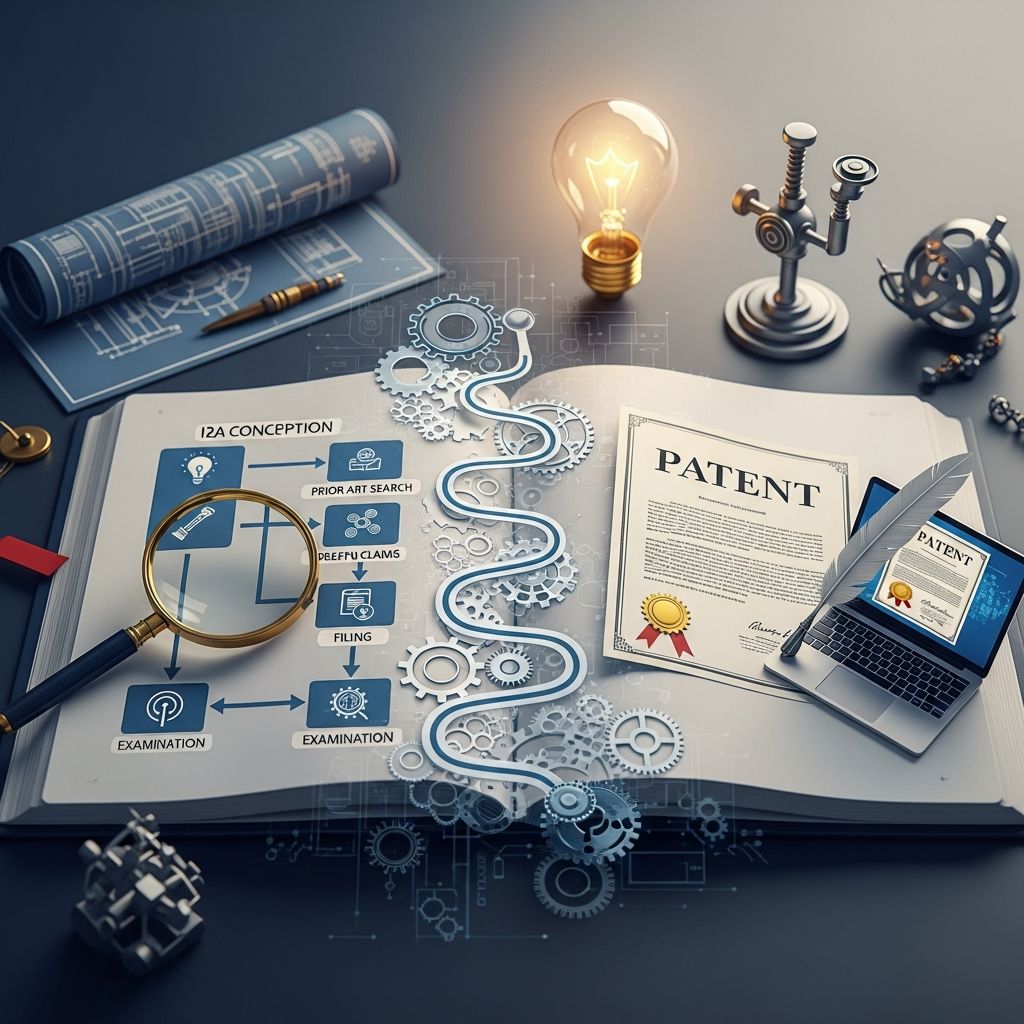 Mastering the Patent Application Journey Navigate the complete patent process from invention to approval with expert guidance on filings, examinations, and strategies for success.