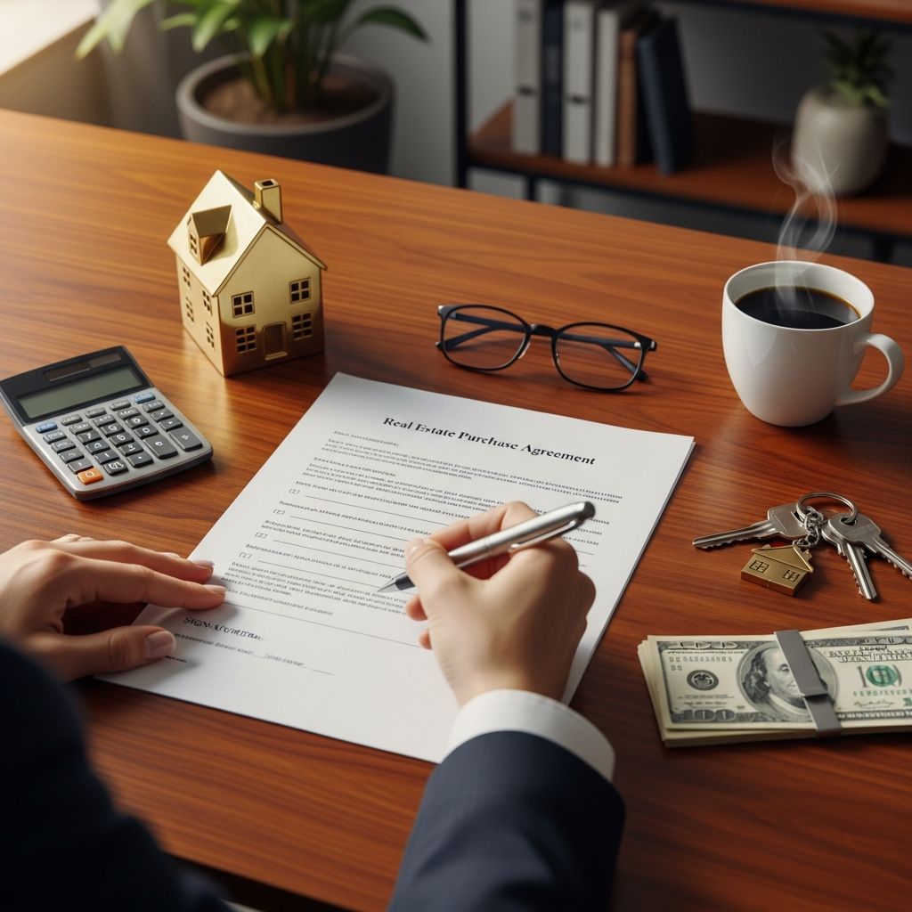 Complete guide to understanding purchase agreements and protecting your interests in property transactions.