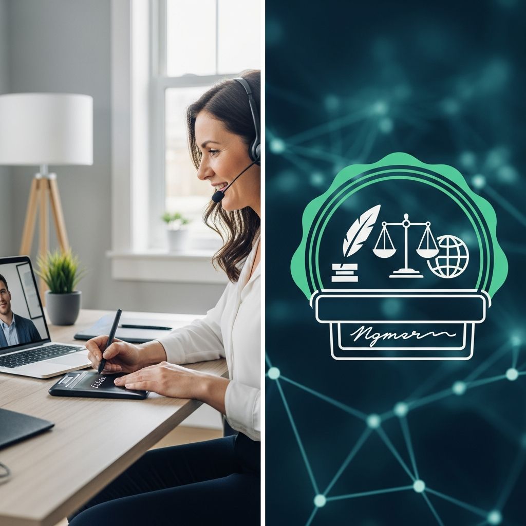 Unlock the power of digital notarization: secure, fast, and accessible from anywhere with reliable internet.