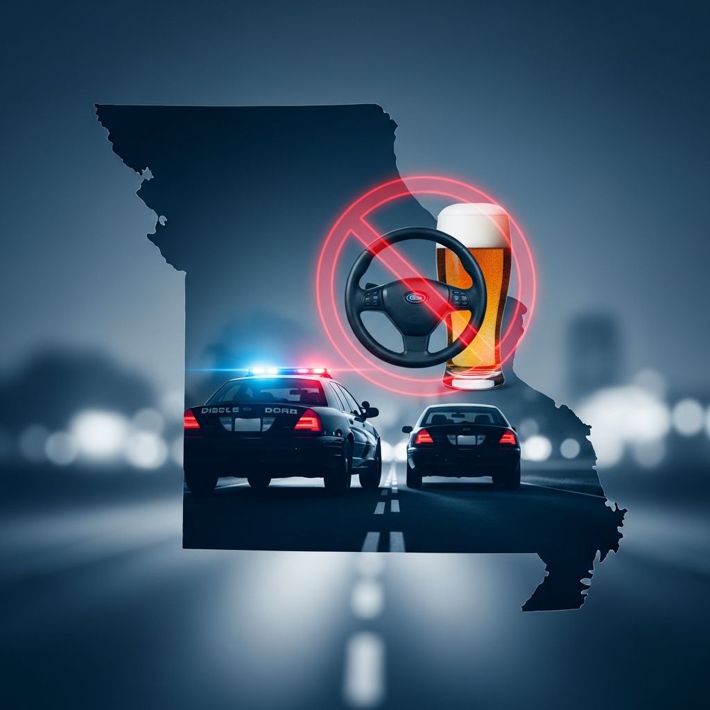 Missouri DWI Laws: Penalties and Enforcement Guide Comprehensive guide to Missouri's DWI laws, penalties, license suspensions, and ways to fight charges effectively.