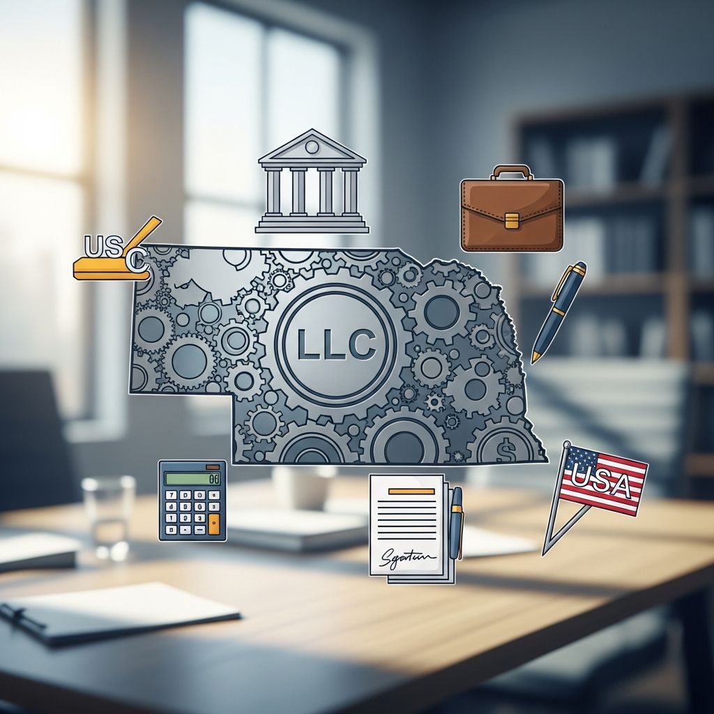 Master the essentials of launching your LLC in Nebraska with our comprehensive step-by-step formation guide.