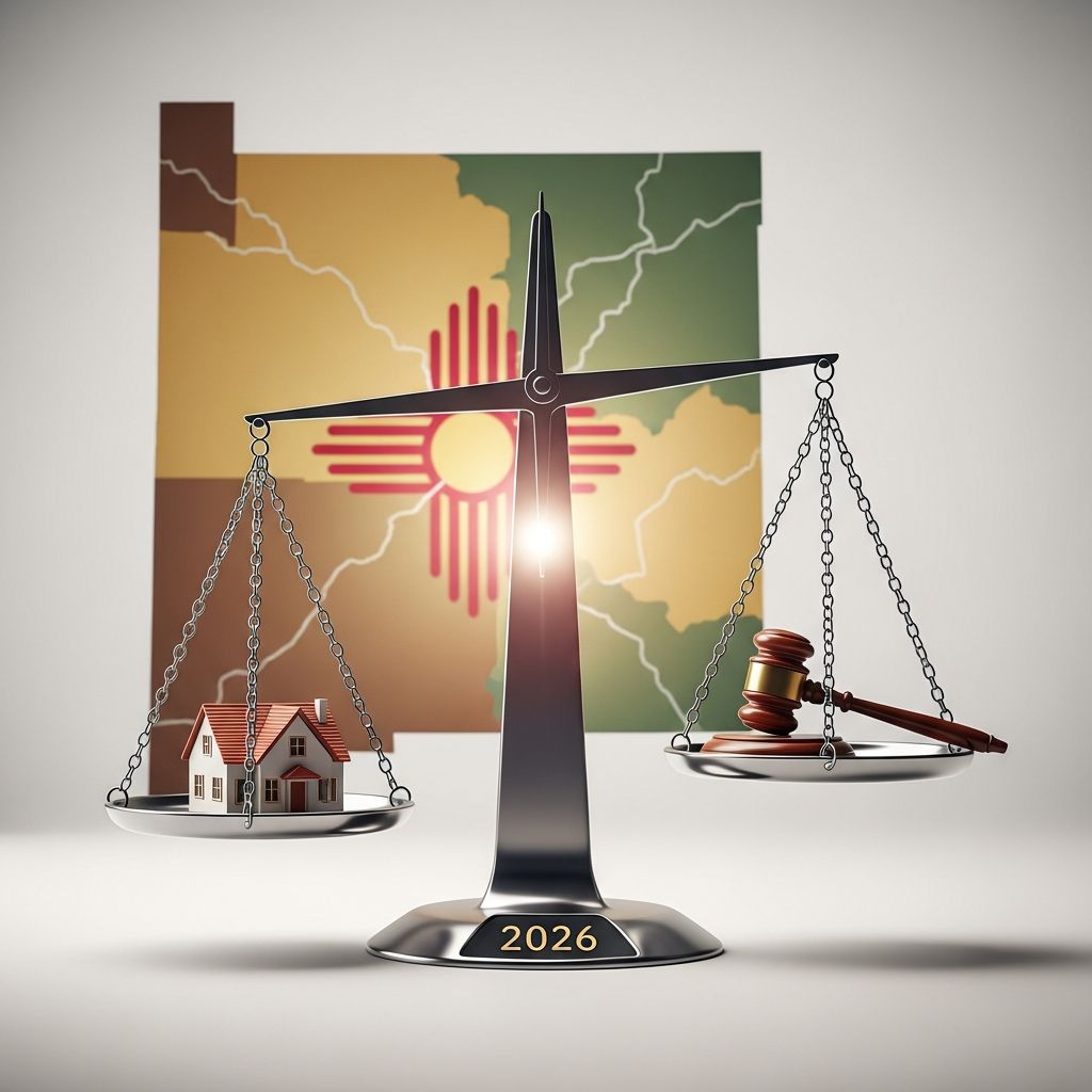 Complete 2026 guide to New Mexico eviction laws: notices, court steps, timelines, and landlord rights for legal property recovery.