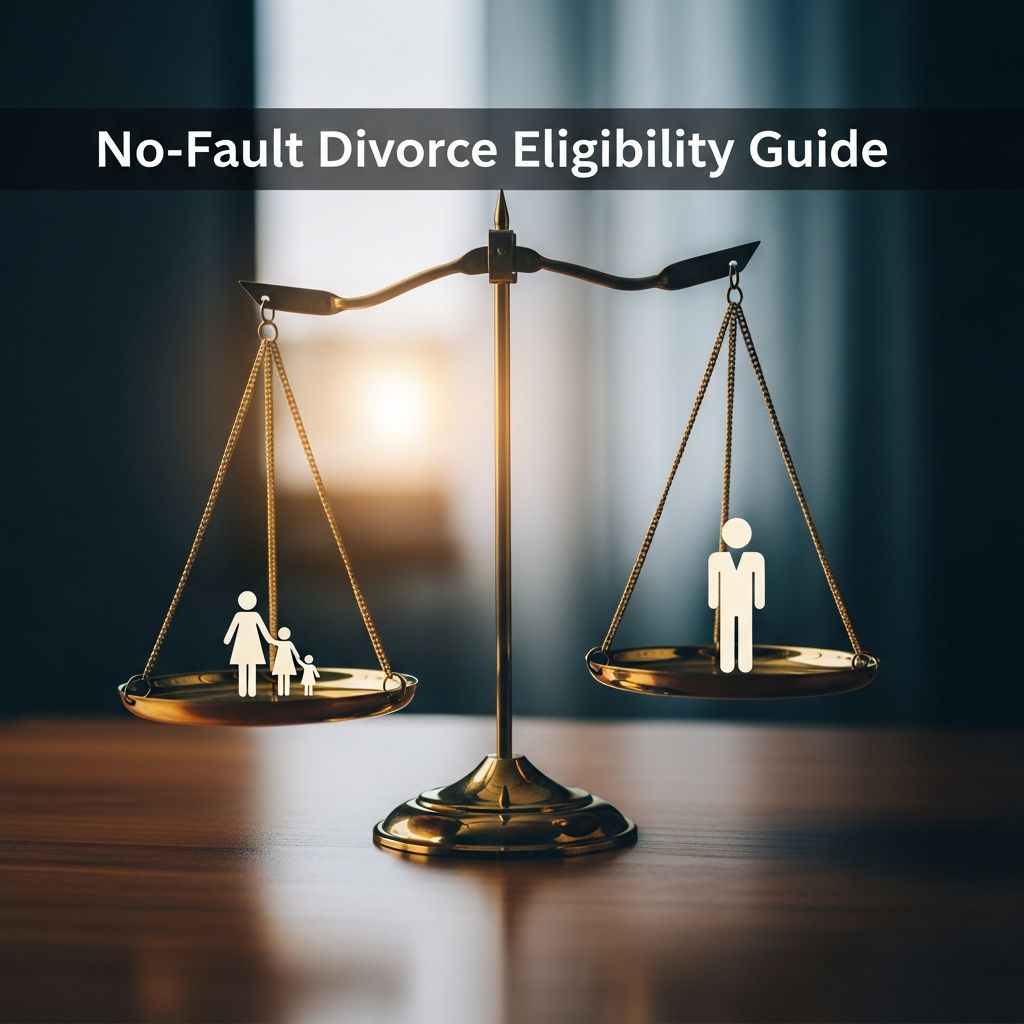 Discover if you qualify for a no-fault divorce: essential steps, state rules, and practical checklist for a smoother separation process.
