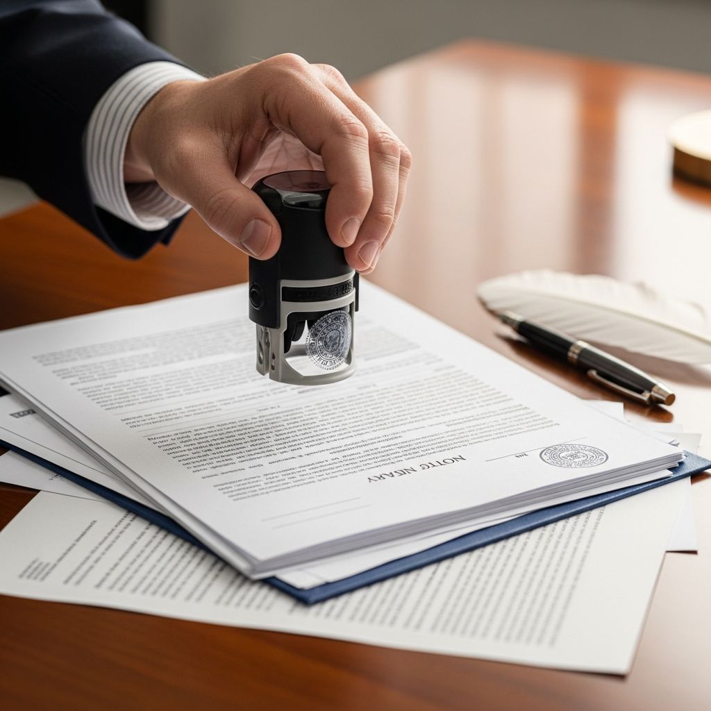 Master the essentials of document notarization and learn how to authenticate your legal papers.