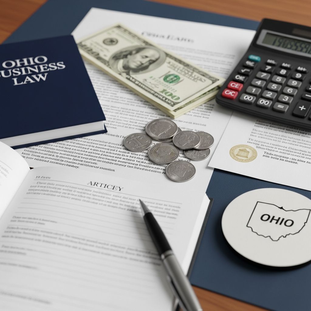 Complete breakdown of Ohio LLC costs: from $99 filing fees to optional expenses and tax obligations for 2026 entrepreneurs.