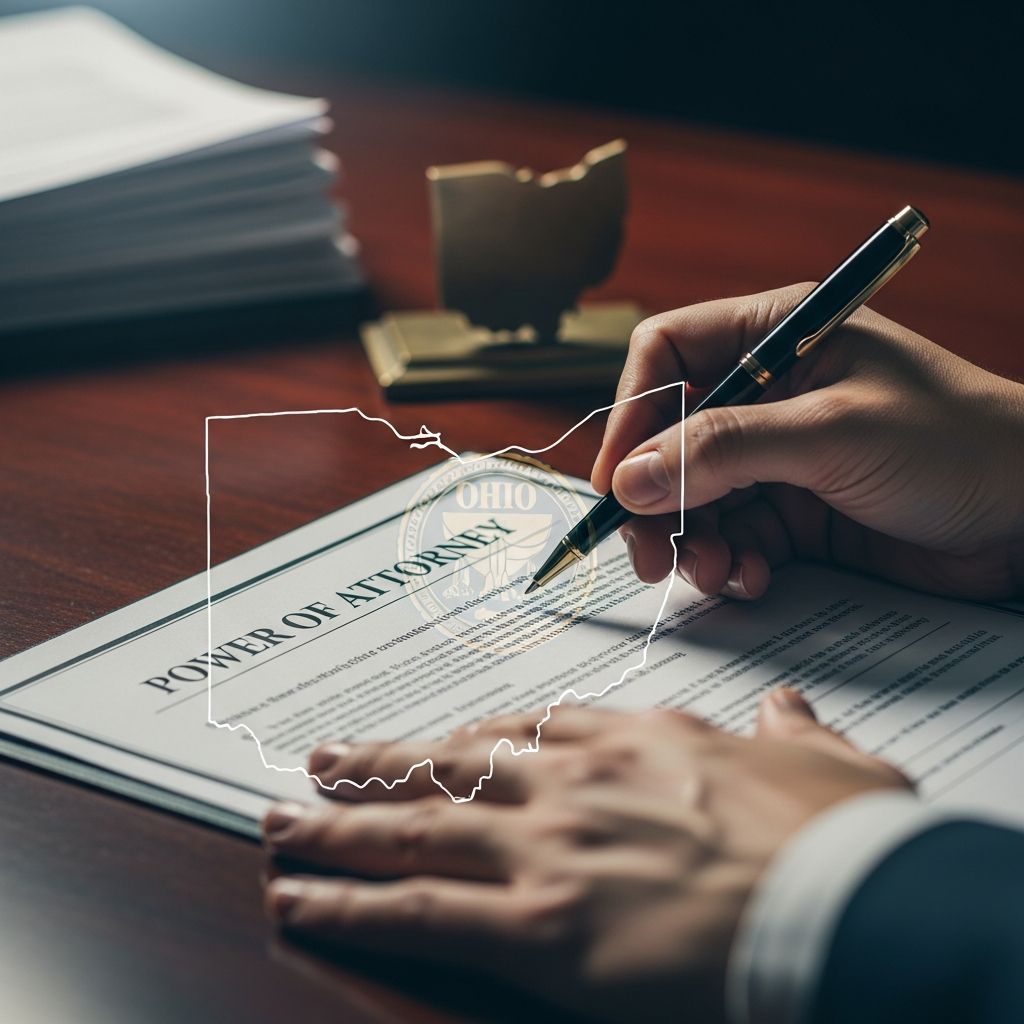 Comprehensive guide to creating, using, and managing powers of attorney under Ohio law for effective financial and health care planning.