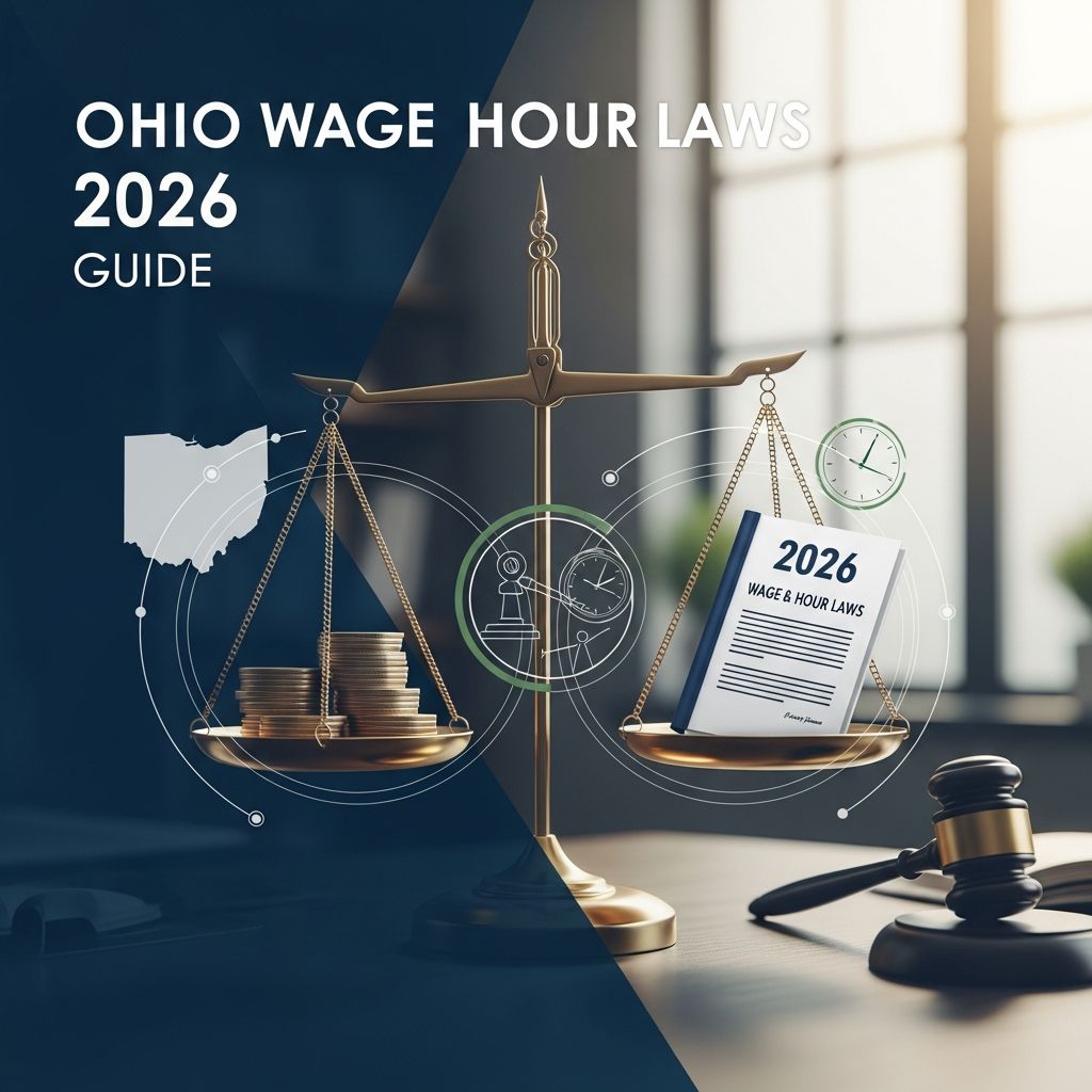 Essential 2026 guide to Ohio's minimum wage, overtime rules, tipped workers, and payroll compliance for employers and employees.