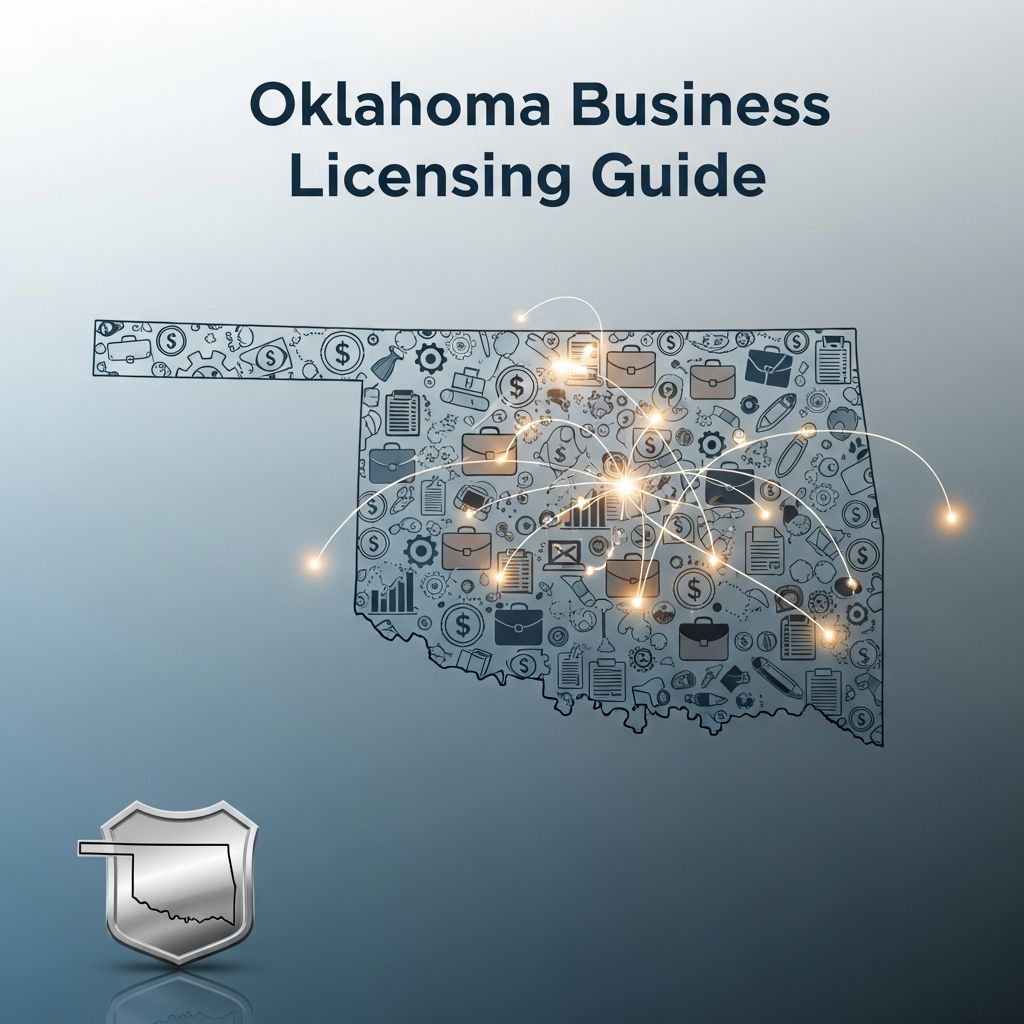 Comprehensive guide to navigating Oklahoma's business licensing requirements for startups and established companies in 2026.