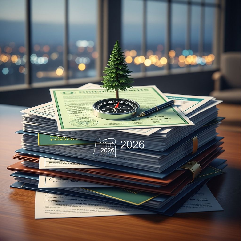 Complete 2026 guide to securing Oregon business permits: local, state, and federal requirements for legal operations.