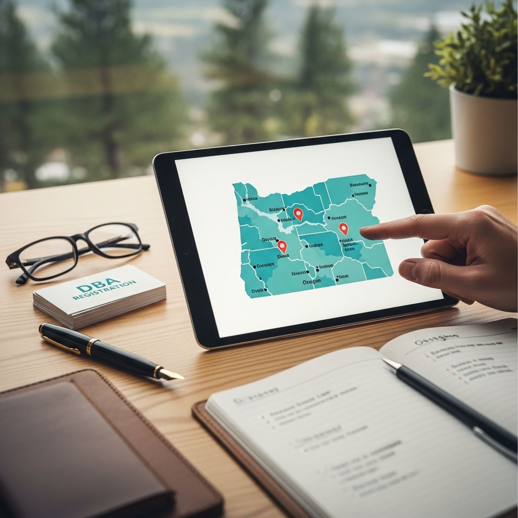 Complete guide to registering, renewing, and managing your assumed business name in Oregon for legal compliance.