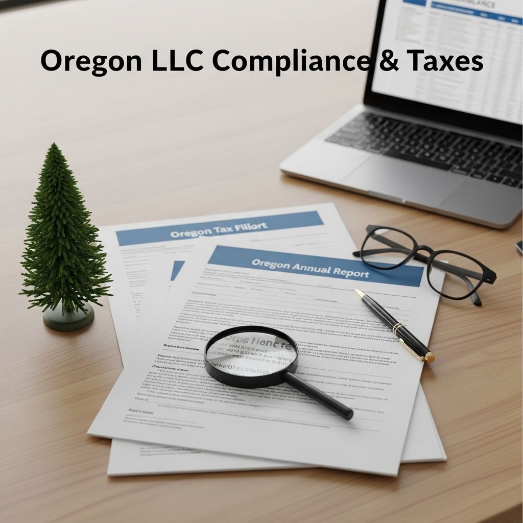 Master Oregon LLC annual reports, tax obligations, and compliance to keep your business thriving and penalty-free.
