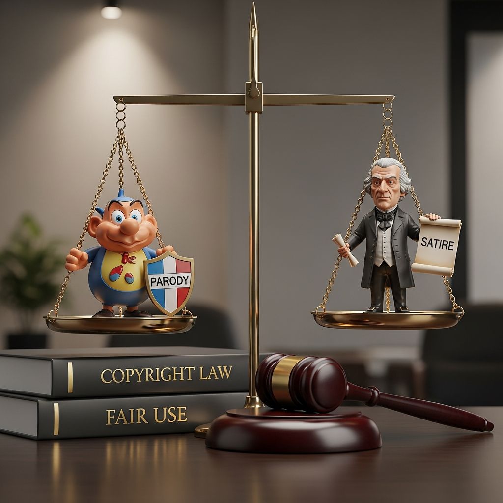 Unravel the legal differences between parody and satire in copyright law, and how fair use protects creative commentary.