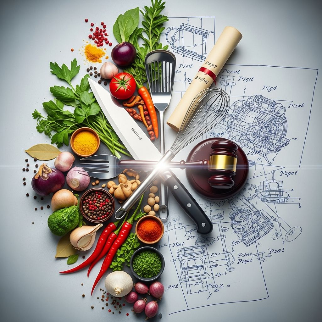Unlock the secrets of protecting your unique recipes through patents, trade secrets, and copyrights in a competitive food industry.