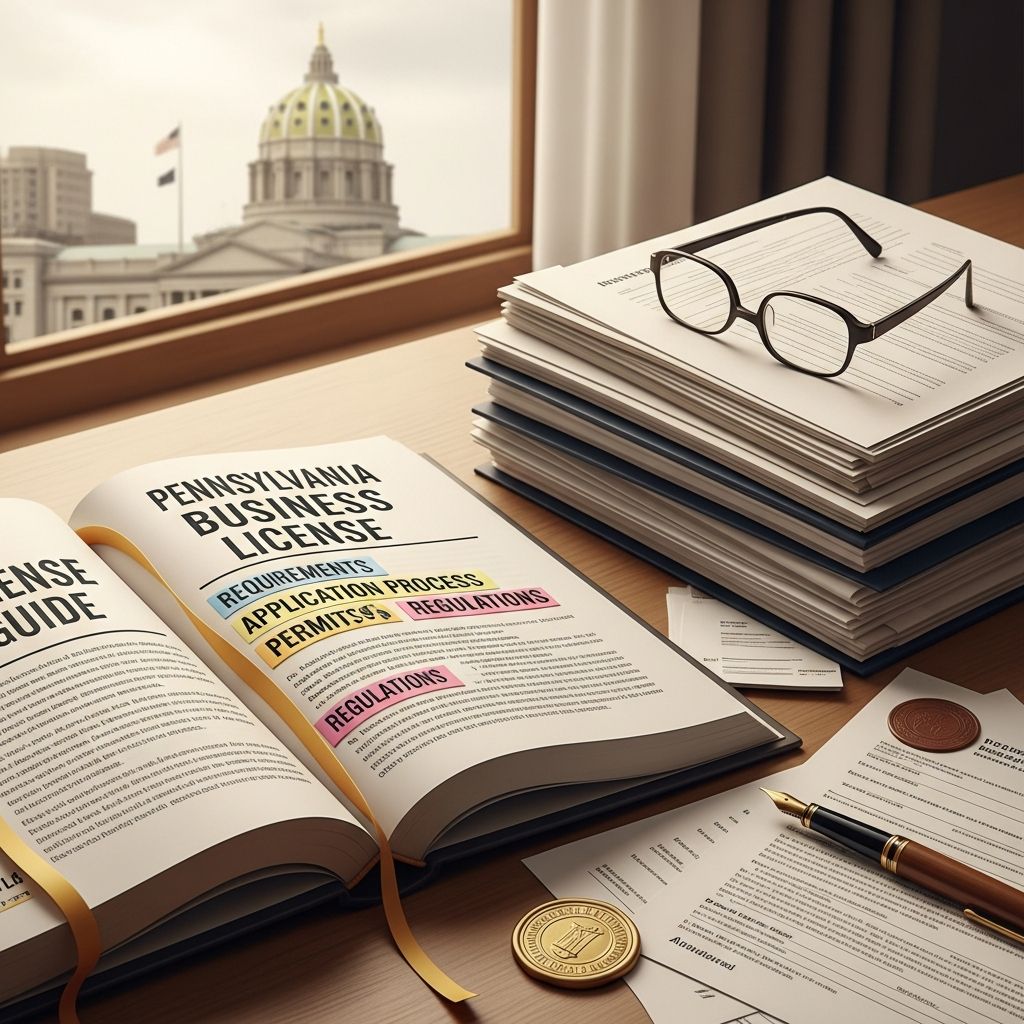 Complete guide to obtaining business licenses in Pennsylvania for entrepreneurs and LLC owners.