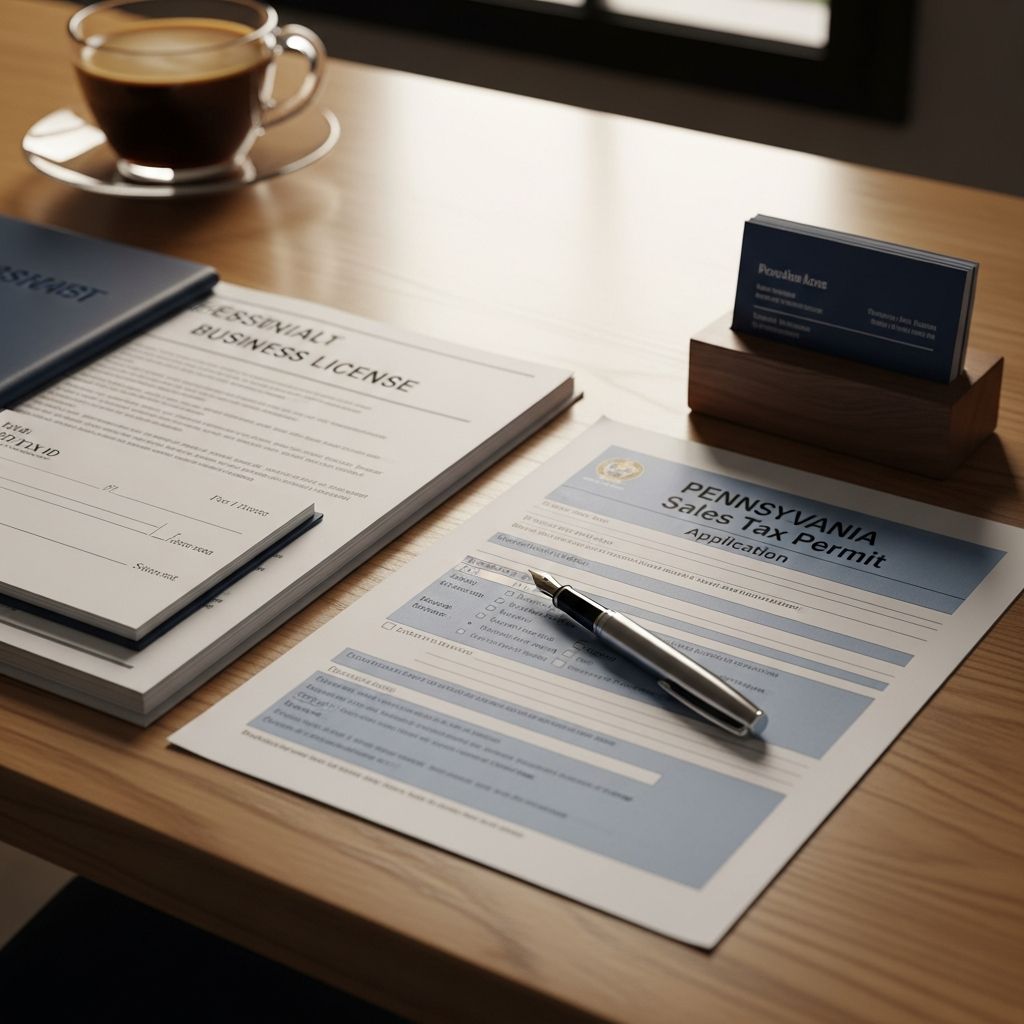 Essential guide to obtaining and managing your Pennsylvania sales tax permit for business compliance and success.