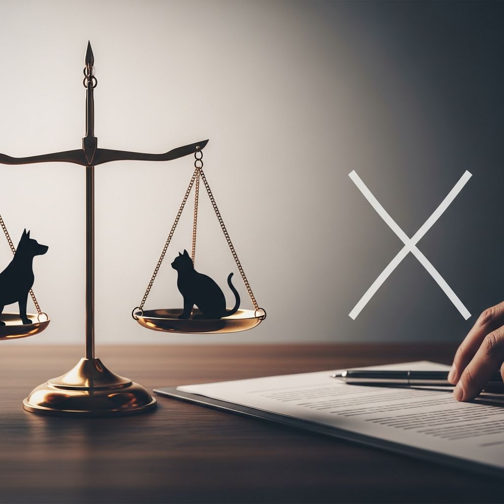 Protect your beloved pet during separation with comprehensive legal agreements and custody strategies.