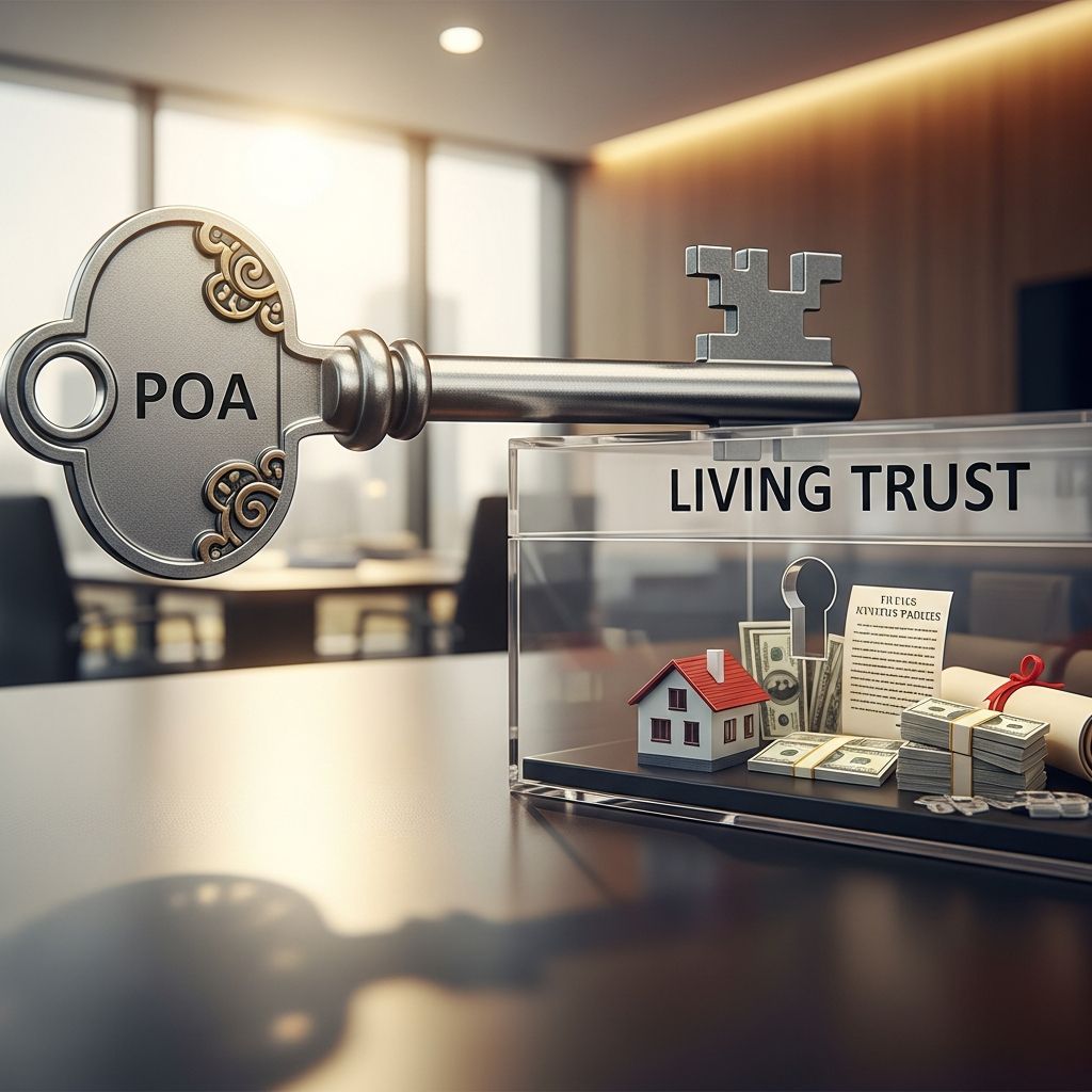 Uncover whether a power of attorney can alter or manage assets in your living trust, and how to coordinate these vital estate planning tools effectively.