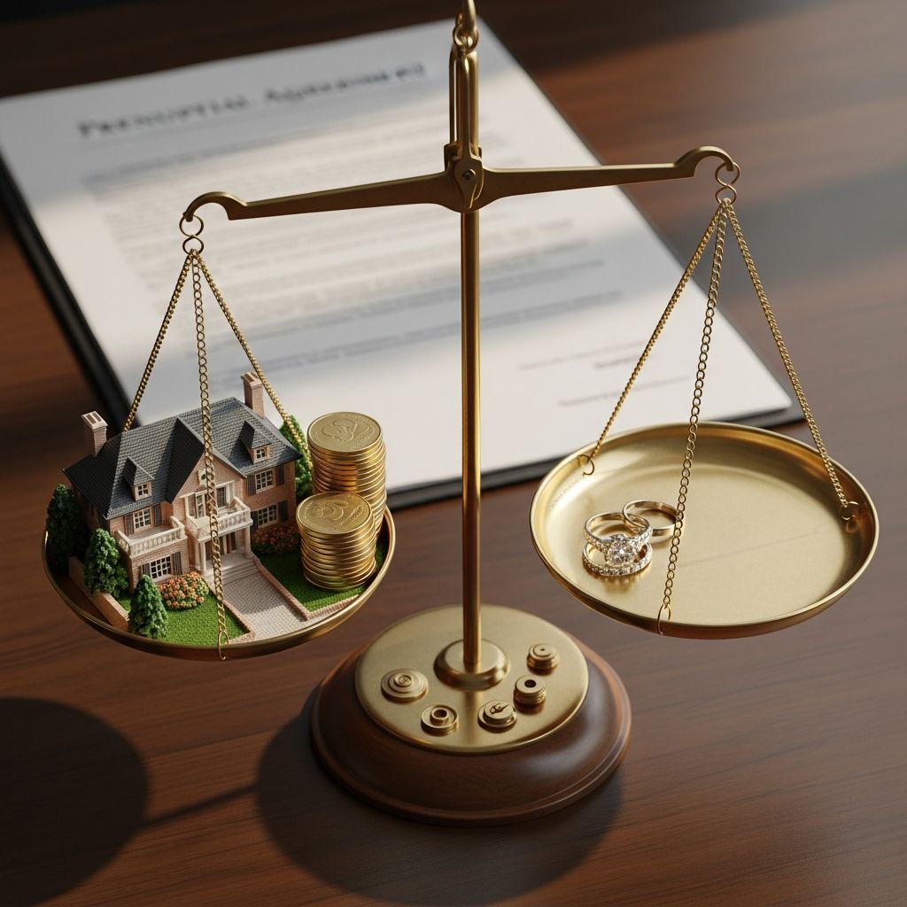 Unlock the power and boundaries of prenuptial agreements: safeguard your finances while understanding what courts won't enforce.