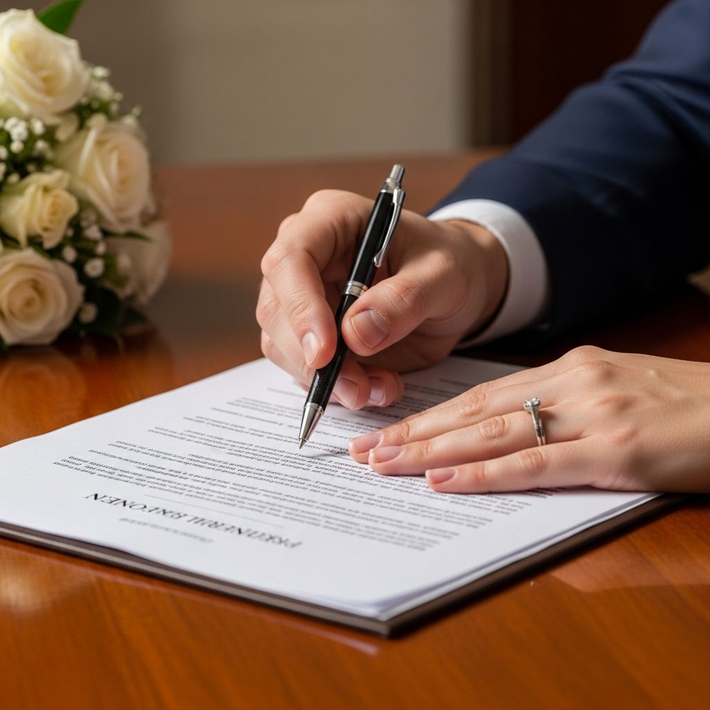 Master the process of creating a valid prenup: from planning and disclosure to signing and enforcement for lasting financial security.