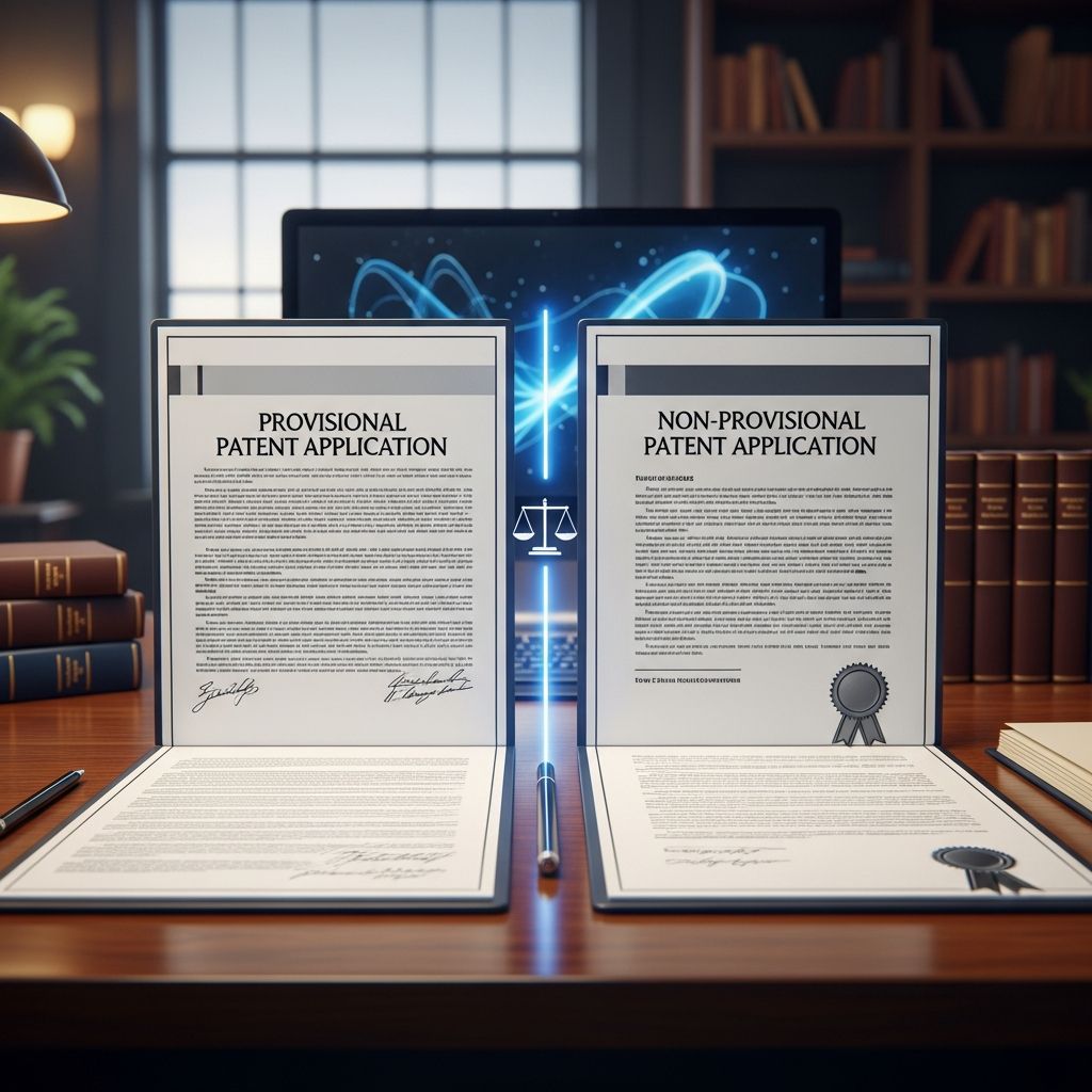 Unlock the differences between provisional and non-provisional patent applications to strategically protect your inventions effectively.
