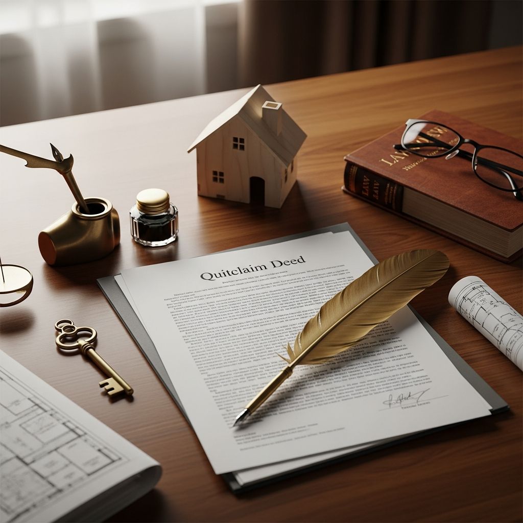 Master quitclaim deeds: Learn when to use them, how they work, and key requirements.