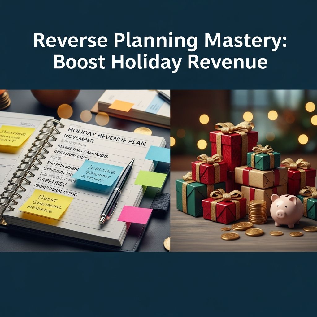 Unlock peak holiday profits with backward planning: strategic timelines, inventory prep, and marketing mastery for unbeatable sales.